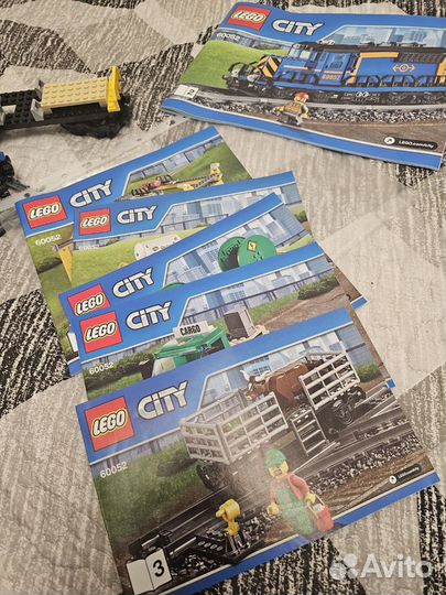 Lego City 60052 Железная дорога оригинал