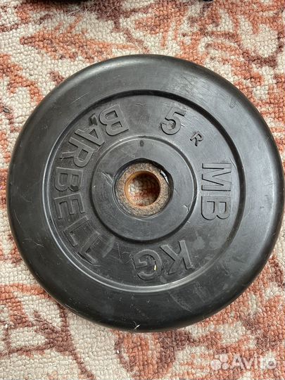 Гантель Одна 14кг. Разборная