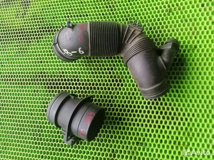 Патрубок дмвр расходомер на VW Passat B7 CC TDI