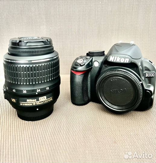 Nikon D3100 Kit AF-S DX nikkor 18-55mm f/3.5-5.6G