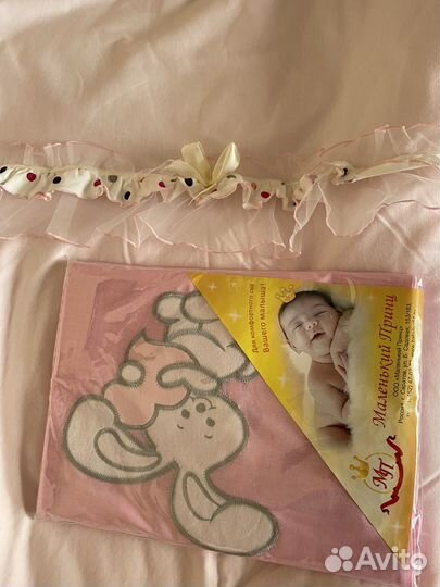 Комплект постельного белья в детскую кроватку