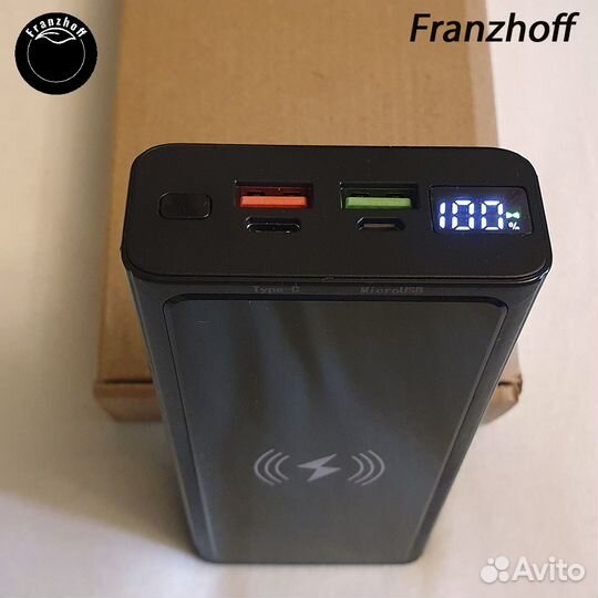 Беспроводной внешний аккумулятор 20000 mAh