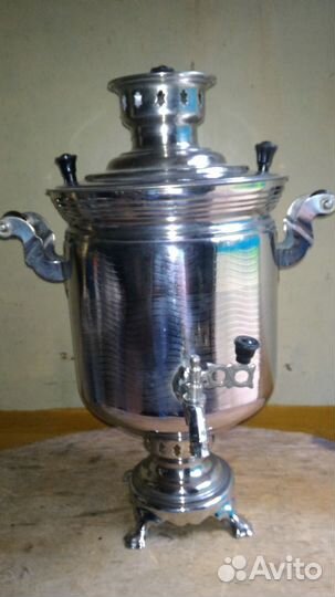 7 литров самовар новый