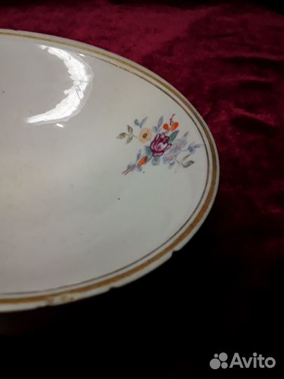 Ваза конфетница фарфор 1952 г.Винтаж СССР ретро