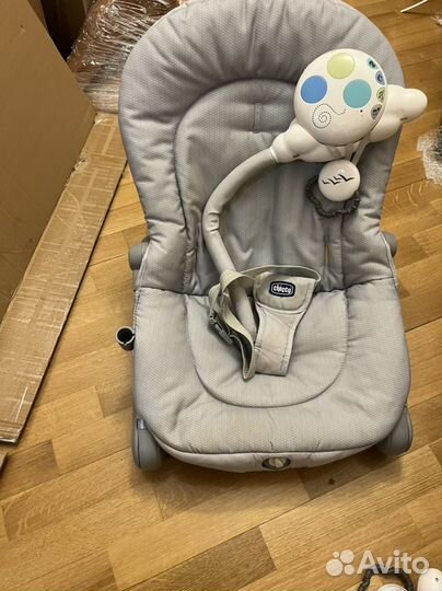 Кресло шезлонг для новорожденных