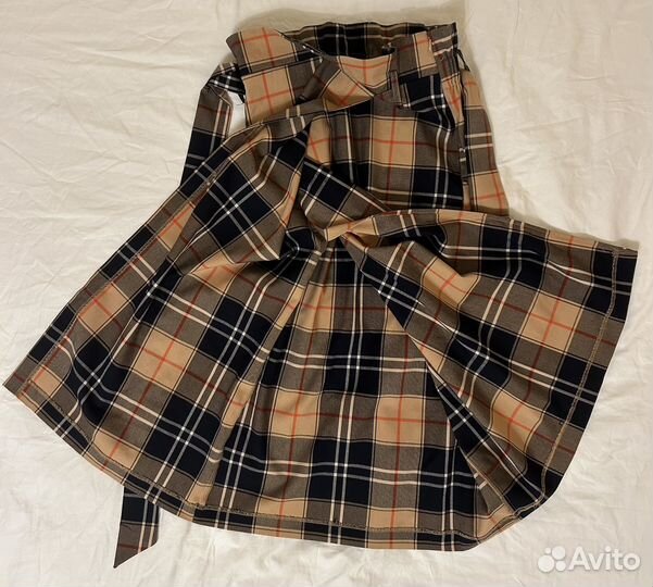 Юбка в клетку h&m