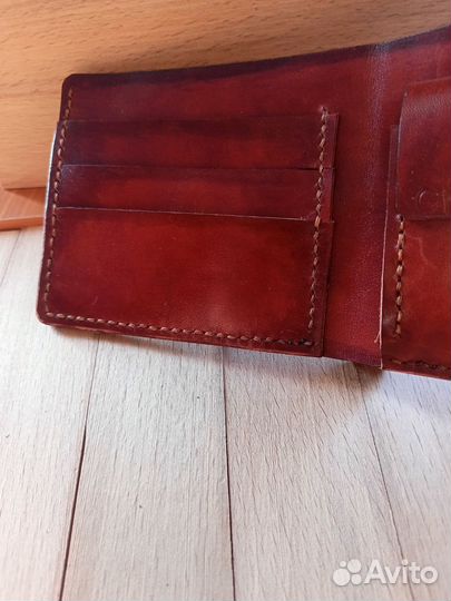 Кошелек мужской кожаный