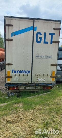 Ворота тент на полуприцеп