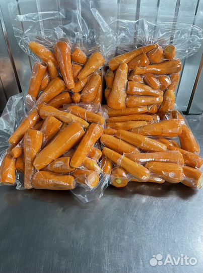 Овощи в вакуумной упаковке