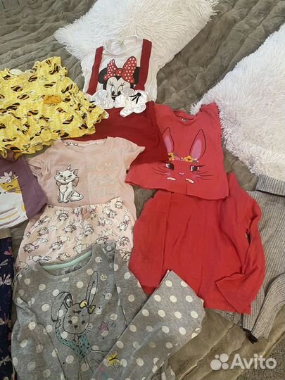 Вещи пакетом на девочку на размер 92-98