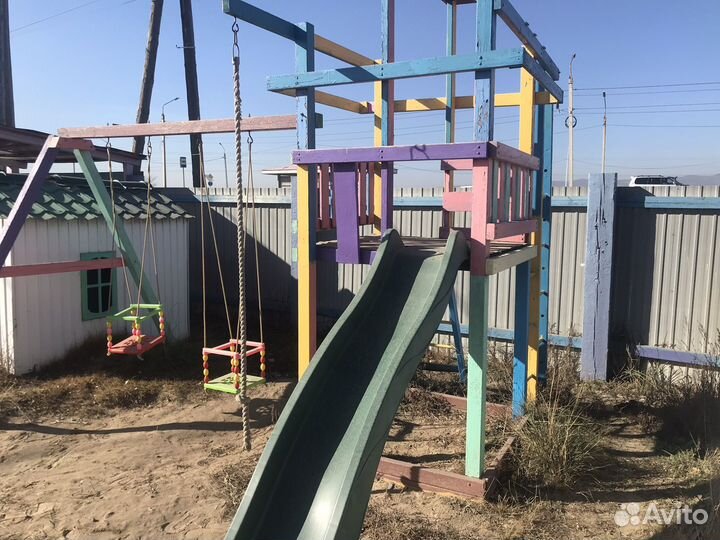 Детский спортивный комплекс уличный бу