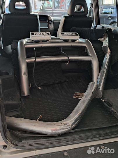 Кенгурятник и защита бампера Pajero / Montero