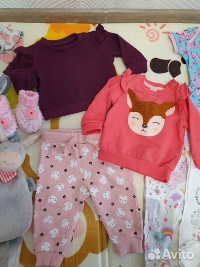 Вещи пакетом на девочку