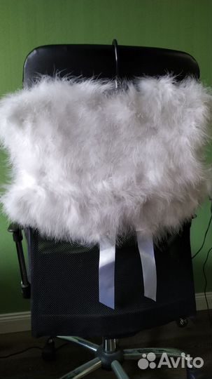 Нежнейшая свадебная шубка 42-46 р