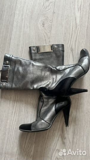 Сапоги на каблуке 36 демисезон
