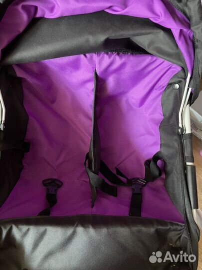 Коляска кукольная для двойни