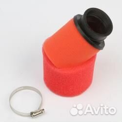 Фильтр воздушный поролоновый D45мм 45 град