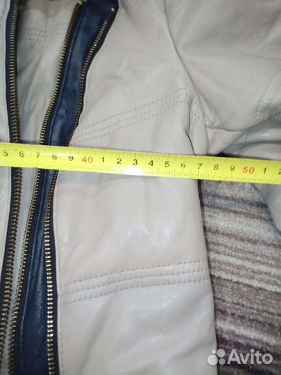 Кожаная куртка 46 48