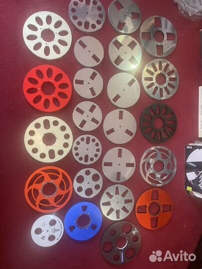 Катушки, бобины для магнитофона