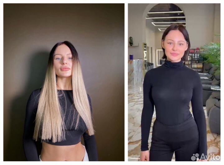 Микронаращивание волос