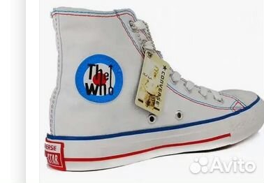 Кеды высокие Converse лимитированная серия The Whо