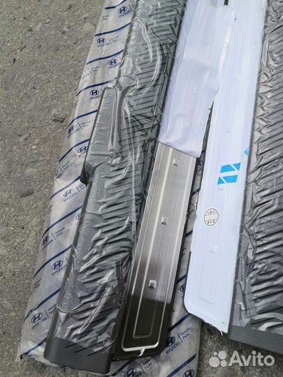 Пороги Хендай Сантафе Hyundai SantaFe