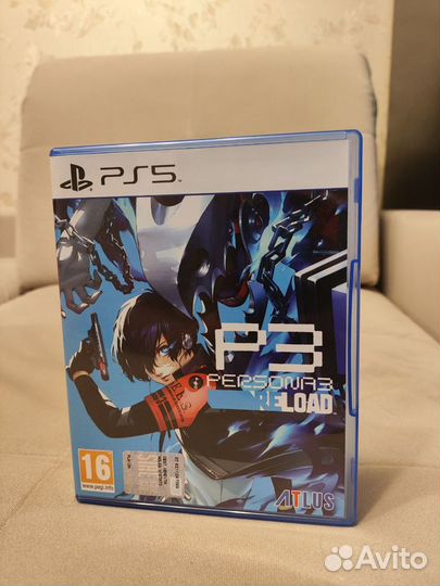 Persona 3 reload PS5 диск