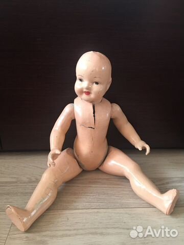 Старая советская кукла Ляля