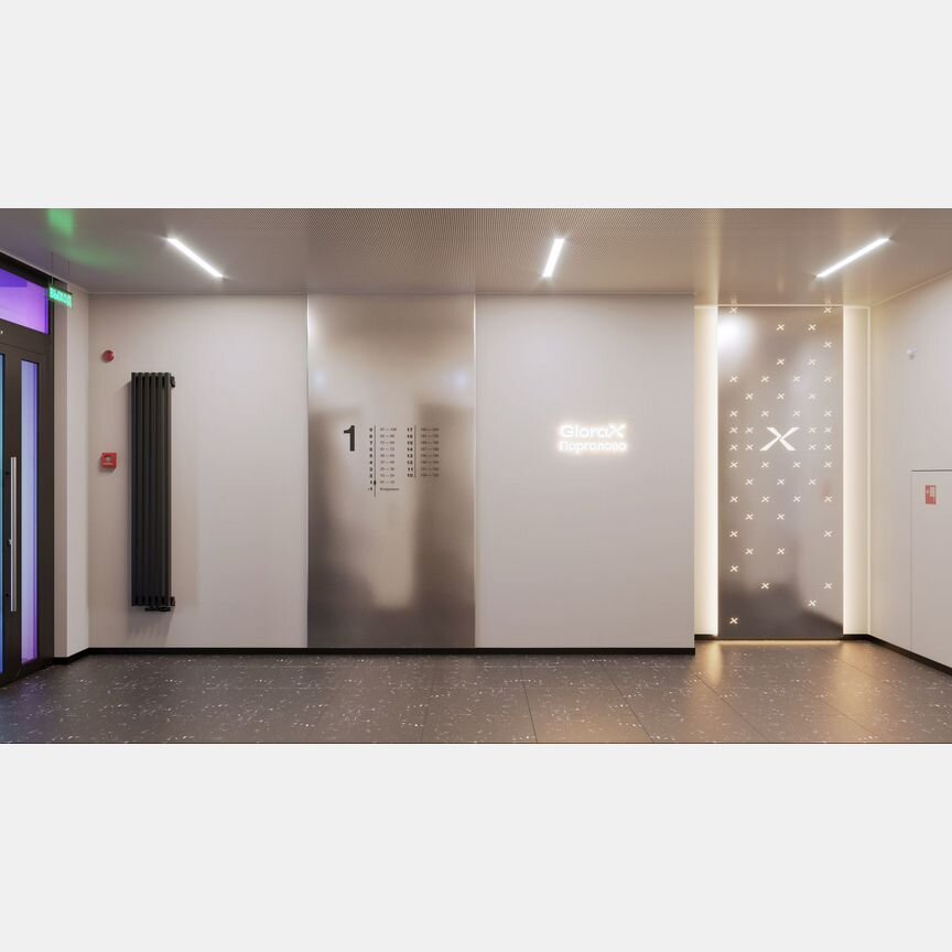 2-к. квартира, 53,8 м², 12/15 эт.