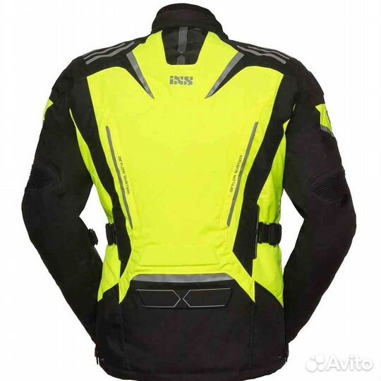 Мотокуртка IXS Powell black-yellow