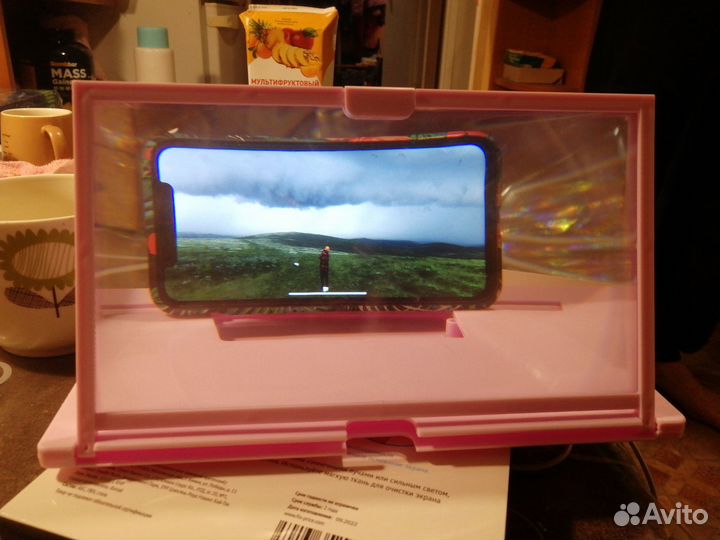 Увеличительный экран для телефона