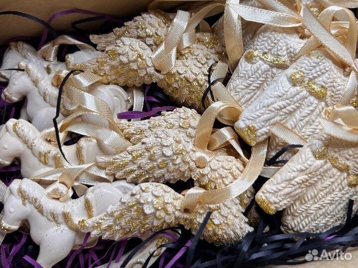 Новогодние игрушки ручной работы в опт и розницу