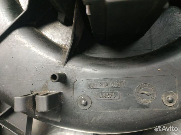 Моторчик печки Skoda Fabia 5J2