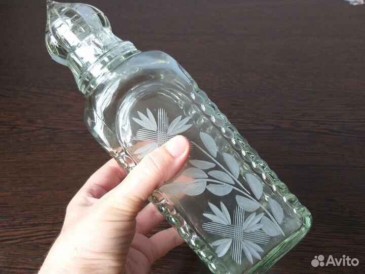 Графин штоф стеклянный 1 литр