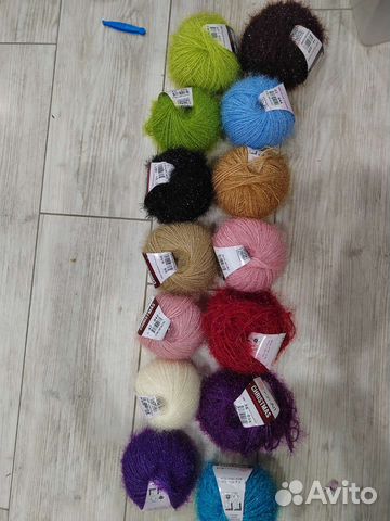 Пряжа yarnart Christmas, цвета разные