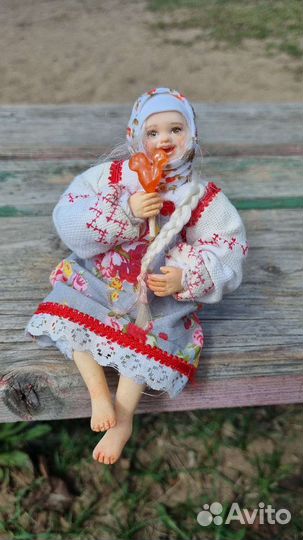 Интерьерная кукла ручной работы