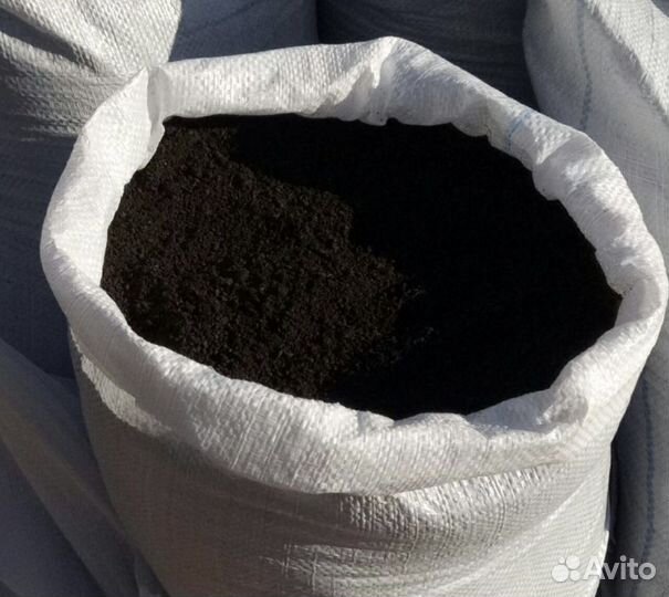 Навоз перегной чернозем в мешках