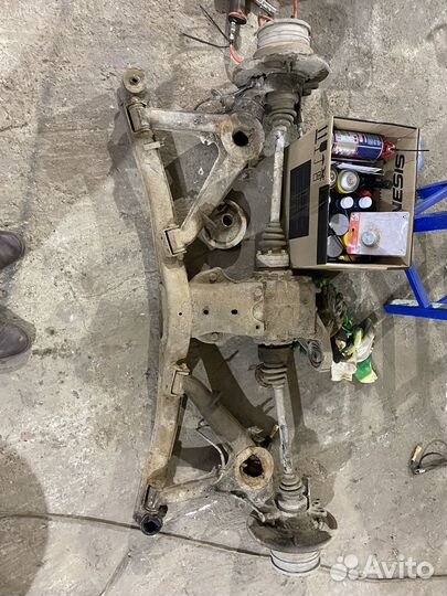 Задняя подвеска bmw e30 на дисковой балке