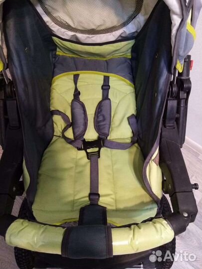 Коляска с амортизаторами