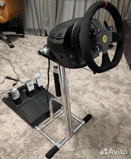 Руль thrustmaster t300 rs alcantara ferrari