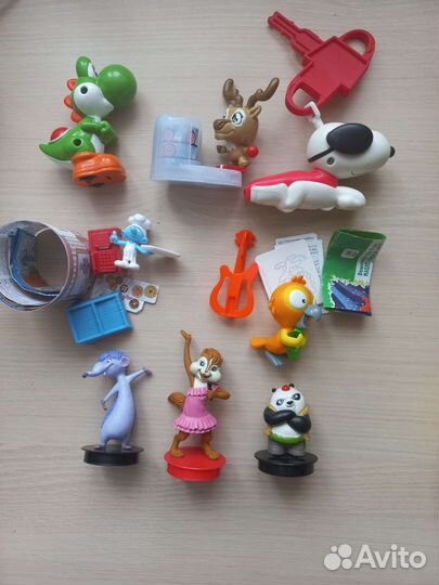 Игрушки из Макдональдс, топперы, фигурки собачек
