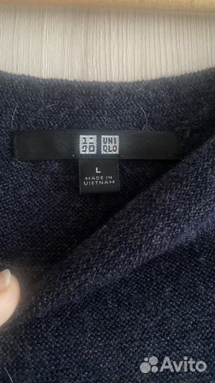 Uniqlo Платье 100 шерсть водолазка в подарок