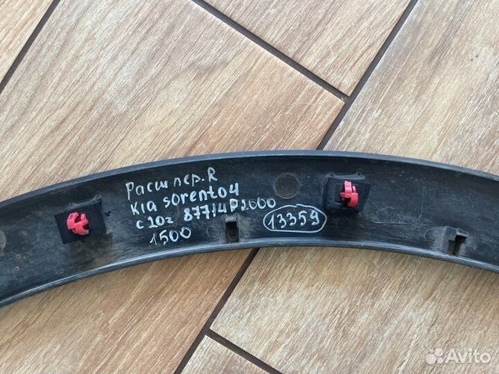 Накладка крыла передняя правая Kia Sorento 4 С