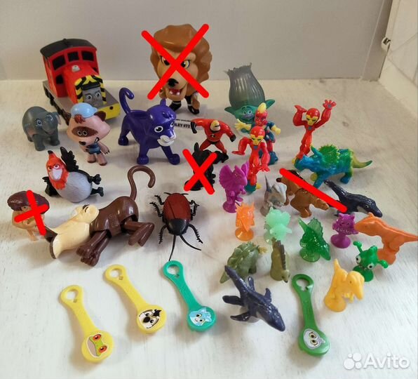 Фигурки LPS, Nestle, Kinder, Swit box и др