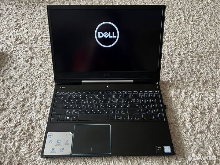 Ноутбук dell g5 5590, i7-9750h, RTX 2060