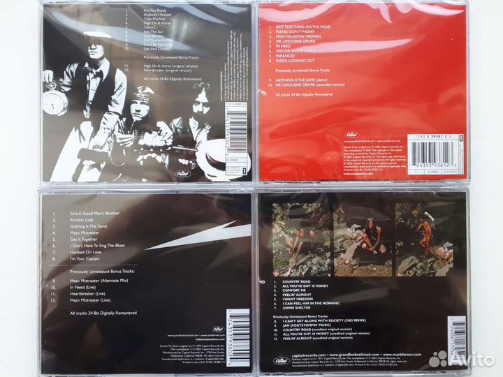 CD диски Grand Funk Railroad, Geordie