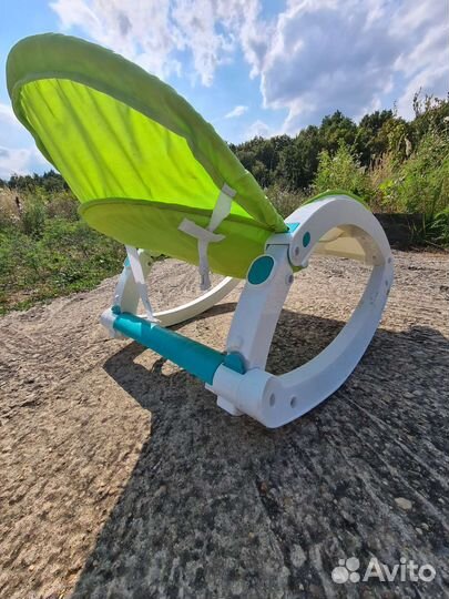 Шезлонг/качалка детская с вибрацией и музыкой