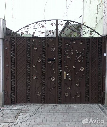 Кованые ворота