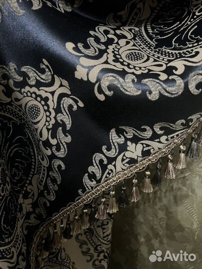 Шторы и тюль+карниз