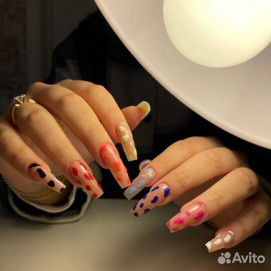 Маникюр гель лак